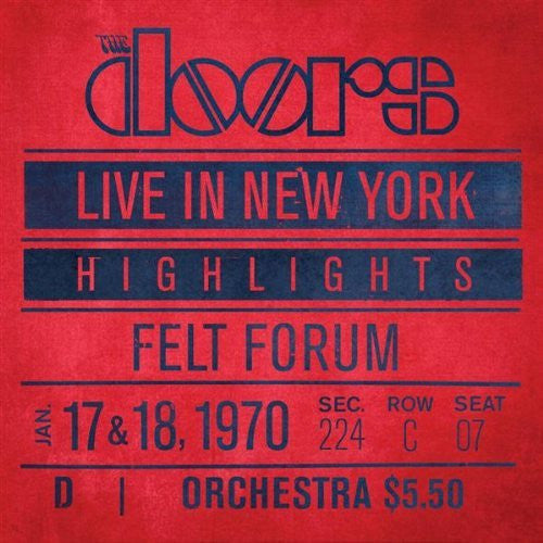 The Doors: Live in New York ( RECORD )