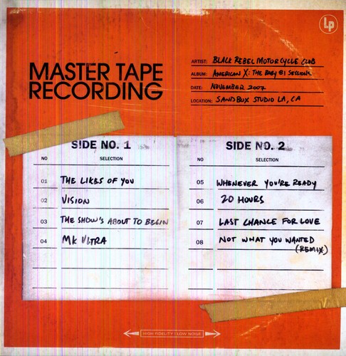 Black Rebel Motorcycle Club: American X: Baby 81 Sessions ( RECORD )