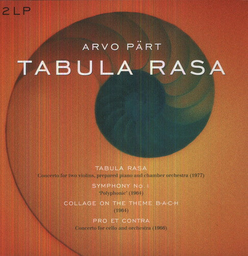 Arvo P rt: Tabula Rasa ( RECORD )