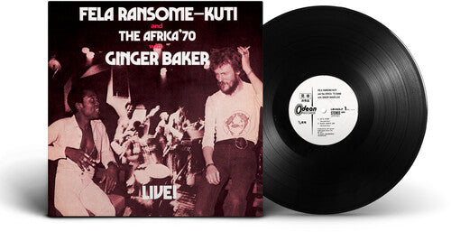 Fela Kuti: Fela Live with Ginger Baker ( RECORD )