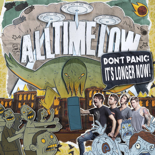 All Time Low: Don't Panic: It's Longer Now - Orange ( RECORD )