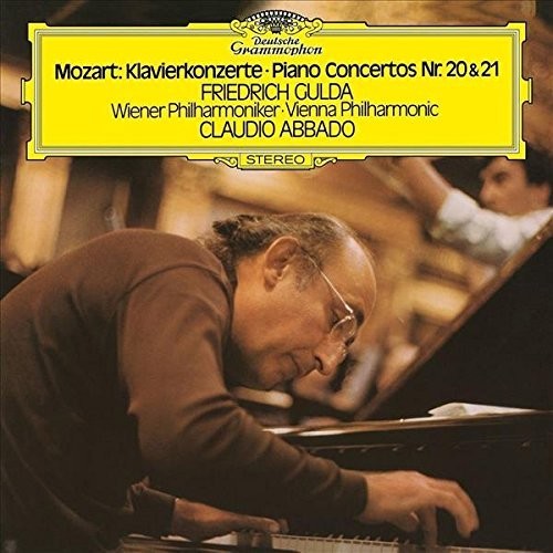 Mozart / Gulda / Abbado / Wiener Philharmoniker: Piano Concertos 20 & 21 ( RECORD )
