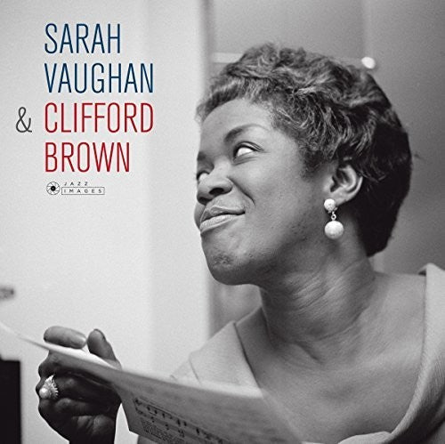 Sarah Vaughan: Sarah Vaughan & Clifford Brown + 1 Bonus Track (Cover Photo By Jean-Pierre Leloir) ( RECORD )