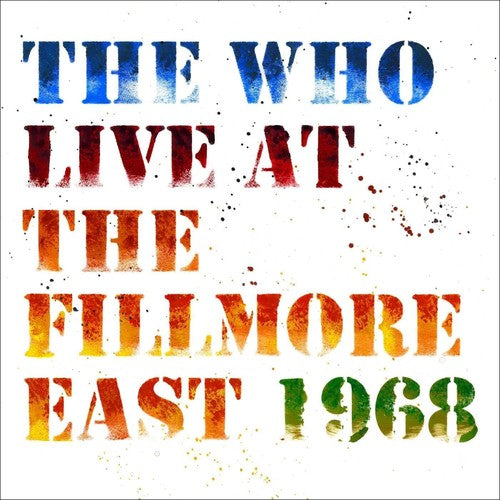 The Who: Live At The Fillmore East ( RECORD )