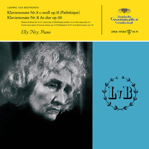 Elly Ney: Beethoven Piano Sonatas Nos. 8, 14, 23, 31 ( RECORD )
