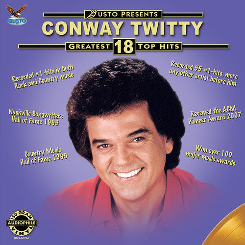 Conway Twitty: Greatest 18 Top Hits ( RECORD )