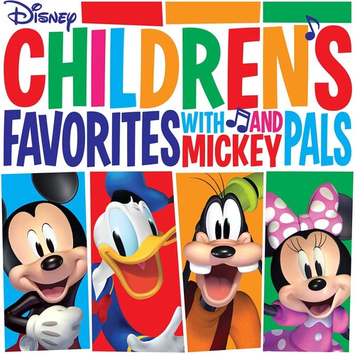 Various Artists: Children's Favorites With Mickey And Pals (Various Artists) ( RECORD )