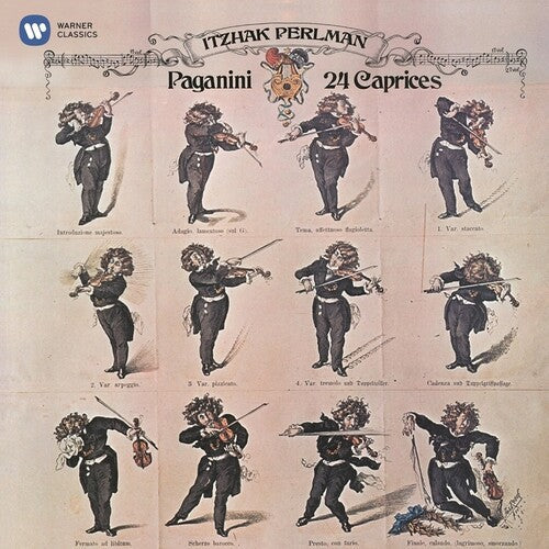 Itzhak Perlman: Paganini: 24 Caprices ( RECORD )