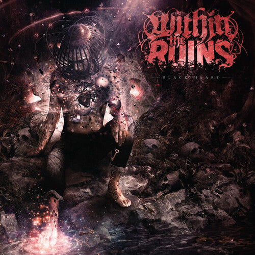 Within the Ruins: Black Heart (Opaque Apple Red & Opaque Silver Vinyl) ( RECORD )