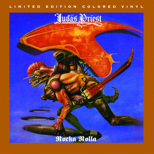 Judas Priest: Rocka Rolla (Translucent Grape with Opaque White, Black Splatter)