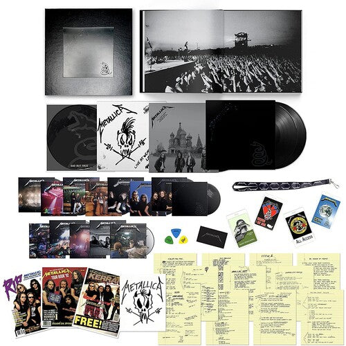 Metallica: METALLICA (Remastered Deluxe Box Set)(5LP)(14CD)(6DVD) ( RECORD )