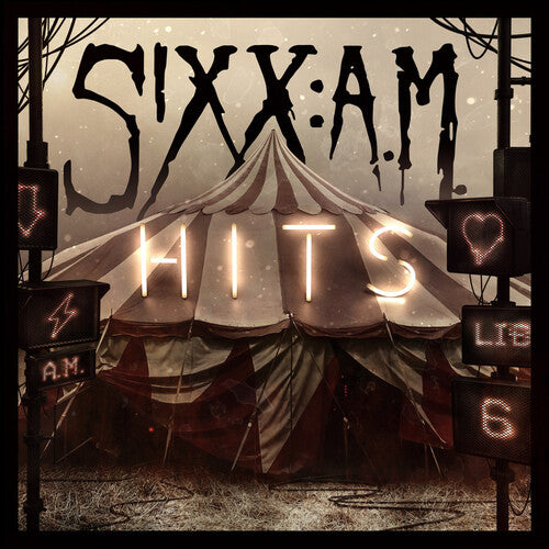Sixx:a.M.: HITS (Translucent Red with Black Smoke Vinyl) ( RECORD )