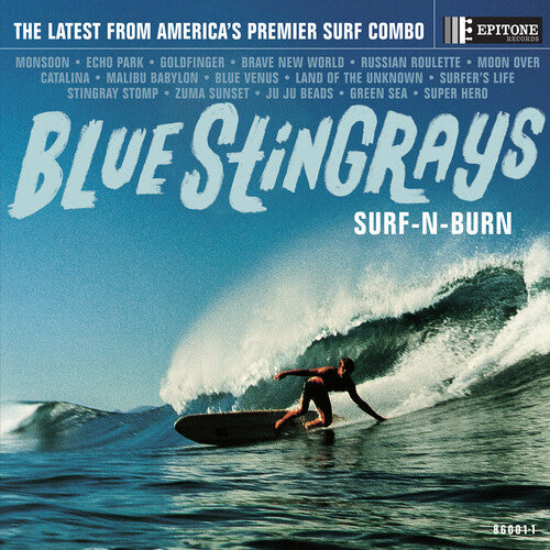 Blue Stingrays: Surf-N-Burn (Blue Vinyl) ( RECORD )