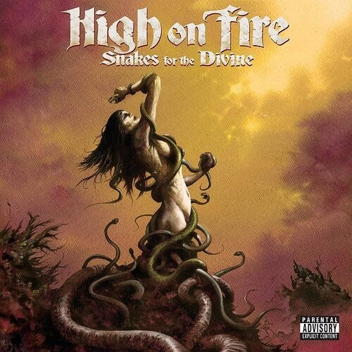 High on Fire: Snakes For The Divine (Translucent Ruby) ( RECORD )