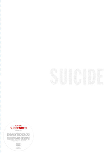 Suicide: Surrender ( RECORD )