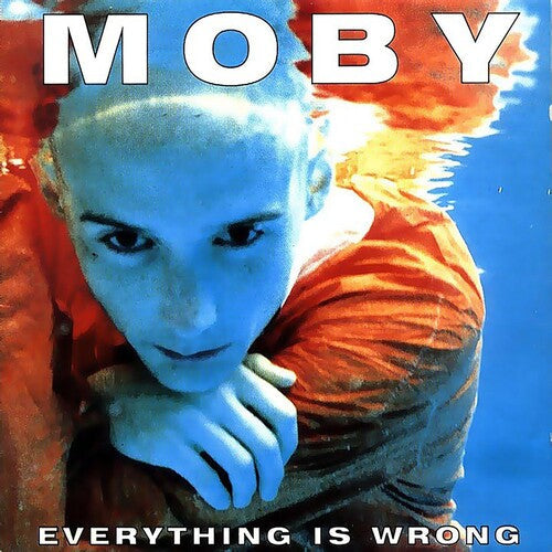 Moby: Everything Is Wrong - Light Blue ( RECORD )
