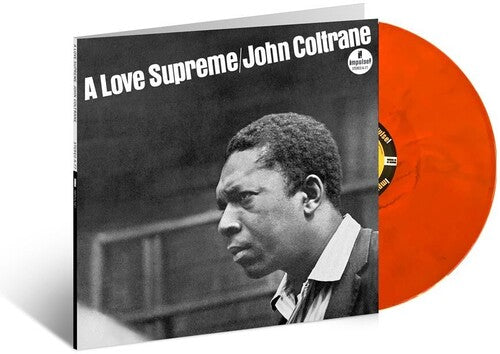 John Coltrane: Love Supreme - Black & Orange Marble Colored Vinyl ( RECORD )