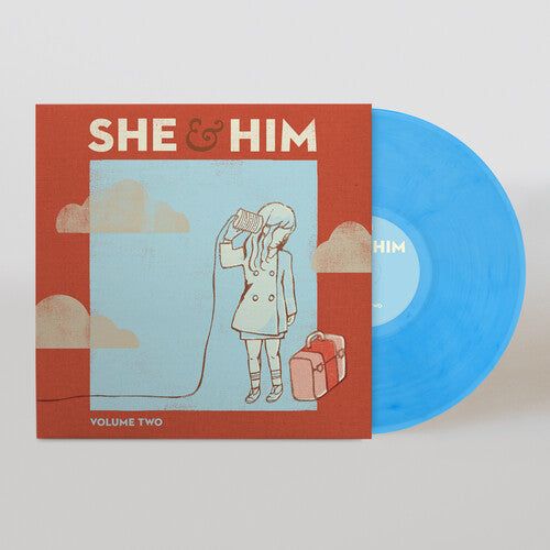 She & Him: Volume Two - Sky Blue ( RECORD )