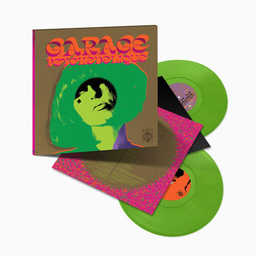 Garage Psychedelique: Best of Garage Psych & Pzyk: Garage Psychedelique: The Best Of Garage Psych & Pzyk Rock 1965-2019 / Various - Transparent Lime Green Colored Vinyl ( RECORD )