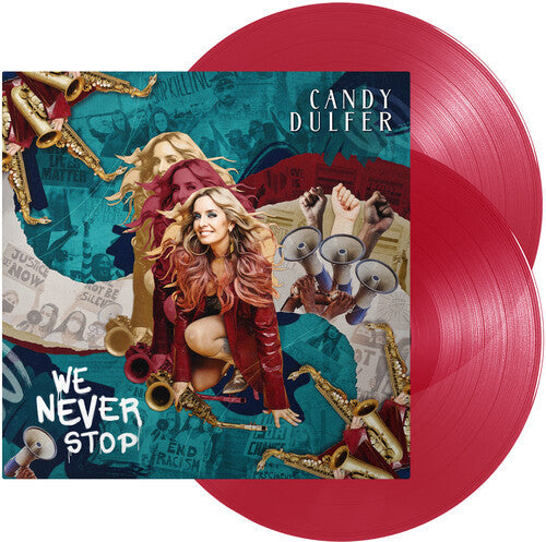 Candy Dulfer: We Never Stop - 2LP Red Vinyl w/ Bonus Track ( RECORD )