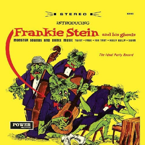 Frankie Stein: Introducing Frankie Stein and His Ghouls (Coke Clear w/ Yellow Streaks Viny) ( RECORD )
