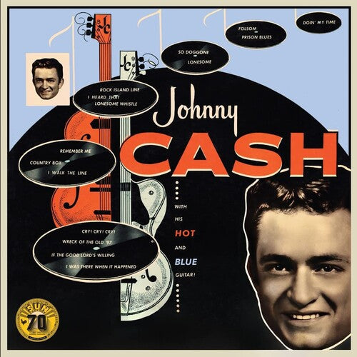 Johnny Cash: With His Hot And Blue Guitar (Sun Records 70th Anniversary) ( RECORD )