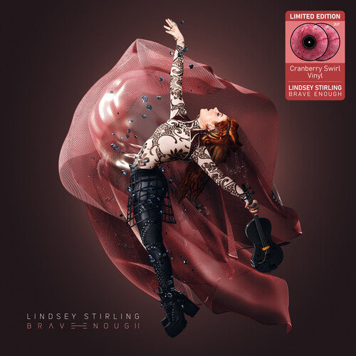 Lindsey Stirling: Brave Enough- Cranberry Swirl ( RECORD )