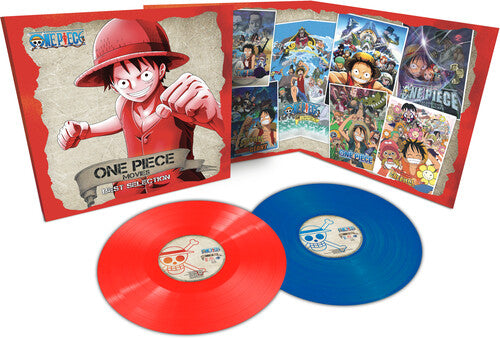 One Piece Movies Best Selection / O.S.T: One Piece Movies Best Selection - Limited Edition Red + Blue Vinyl ( RECORD )