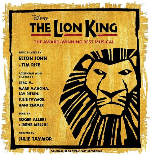 Lion King / O.B.C.R.: The Lion King (Original Broadway Cast) ( RECORD )