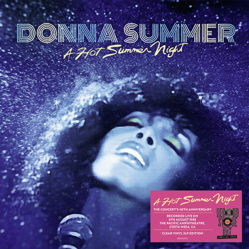 Donna Summer: Hot Summer Night: 40th Anniversary - Limited Clear Vinyl ( RECORD )