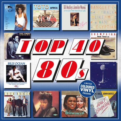 Various Artists: Top 40 80s / Various - 140-Gram Colored Vinyl ( RECORD )