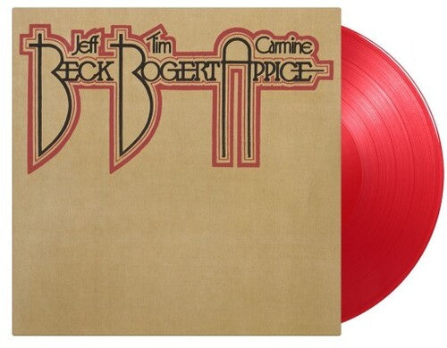 Beck, Jeff / Bogert, Tim / Appice, Carmine: Beck Bogert & Appice: 50th Anniversary - Limited 180-Gram Transparent Red Colored Vinyl ( RECORD )