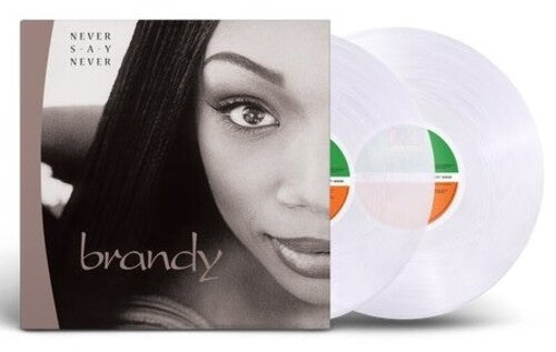 Brandy: Never Say Never - Ltd Clear Vinyl Edition ( RECORD )