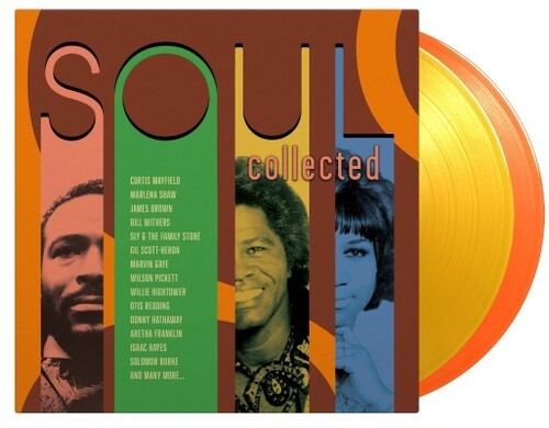 Various Artists: Soul Collected / Various - Limited 180-Gram Yellow & Orange Colored Vinyl ( RECORD )