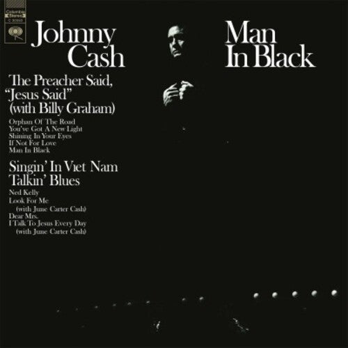 Johnny Cash: Man In Black - Limited 180-Gram Crystal Clear Vinyl ( RECORD )