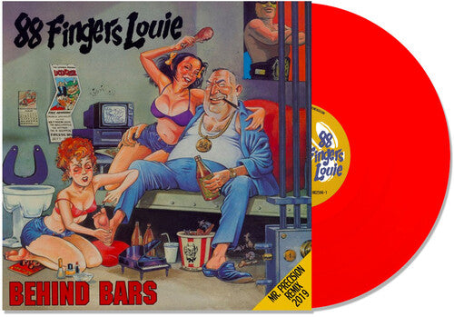 88 Fingers Louie: Behind Bars - Red ( RECORD )