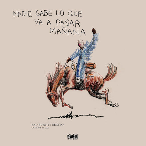 Bad Bunny: Nadie Sabe Lo Que Va A Pasar Manana (BLUE Vinyl) ( RECORD )