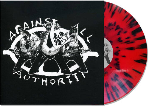 Against All Authority: 24 Hour Roadside Resistance - Red w/ Black Splatter ( RECORD )