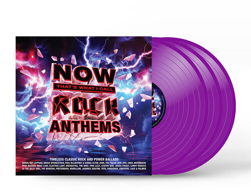 Various Artists: Now That's What I Call Rock Anthems / Various - Purple Colored Vinyl ( RECORD )