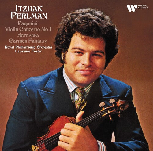 Itzhak Perlman: Paganini: Violin Concerto No. 1 & Sarasate: Carmen Fantasy ( RECORD )
