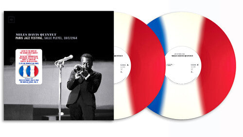 Miles Davis: Paris Jazz Festival, Salle Pleyel 10/1/1964 (2 LP) (140g Vinyl/ Blue, White & Red French Flag Inspired Vinyl) ( RECORD )