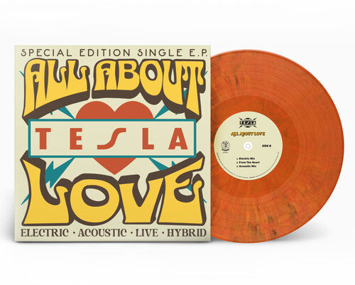 Tesla: All About Love - Orange ( RECORD )