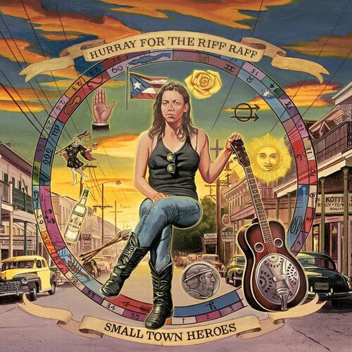 Hurray for the Riff Raff: Small Town Heroes - Pink Acid Wash ( RECORD )