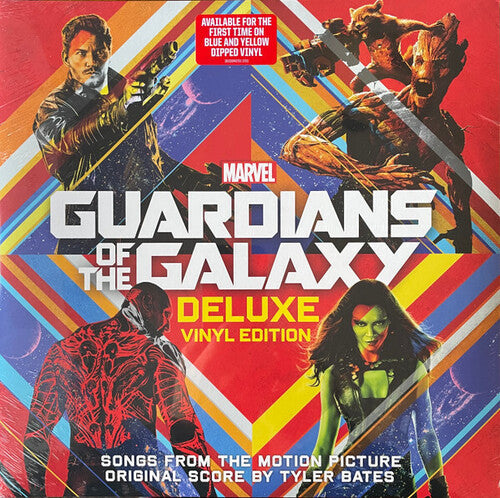 Tyler Bates: Guardians Of The Galaxy (Original Soundtrack) - Blue & Yellow Colored Vinyl ( RECORD )