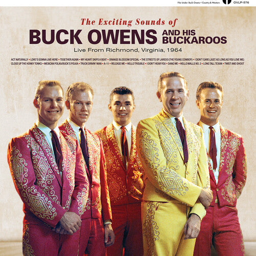 Buck Owens & His Buckaroos: The Exciting Sounds of Buck Owens And His Buckaroos Live From Richmond Virginia, 1964 (Strawberry Jam Colored Vinyl) ( RECORD )