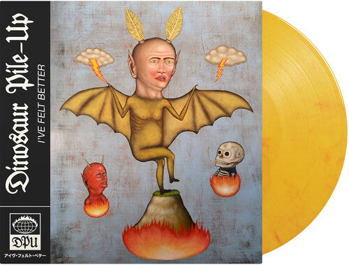 Dinosaur Pile-Up: I'Ve Felt Better - Yellow Flame Marble ( RECORD )