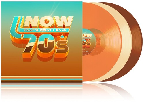 Various Artists: Now That's What I Call The 70's / Various - Orange, Beige & Brown Colored Vinyl ( RECORD )