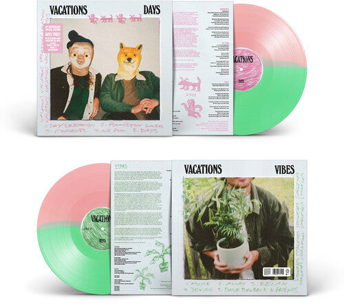 Vacations: Days/Vibes - Pink/Green ( RECORD )