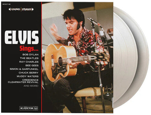 Elvis Presley: Elvis Sings - Limited Gatefold 180-Gram White Colored Vinyl ( RECORD )