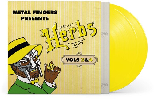 MF Doom: Metal Fingers Presents: Special Herbs Vol. 3 & 4 - Yellow ( RECORD )